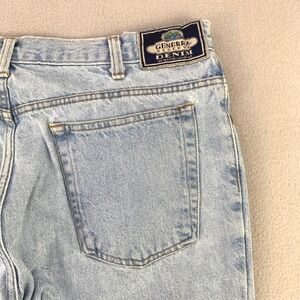 VTG General Supply Denim Jeans Womens 12 Light Blue Straight Leg High Rise